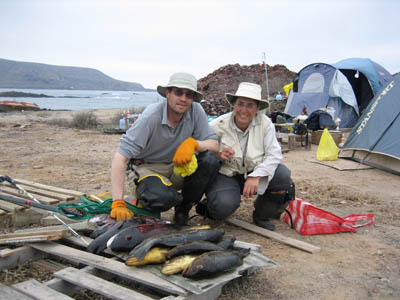 Fishing at San Benito Medio